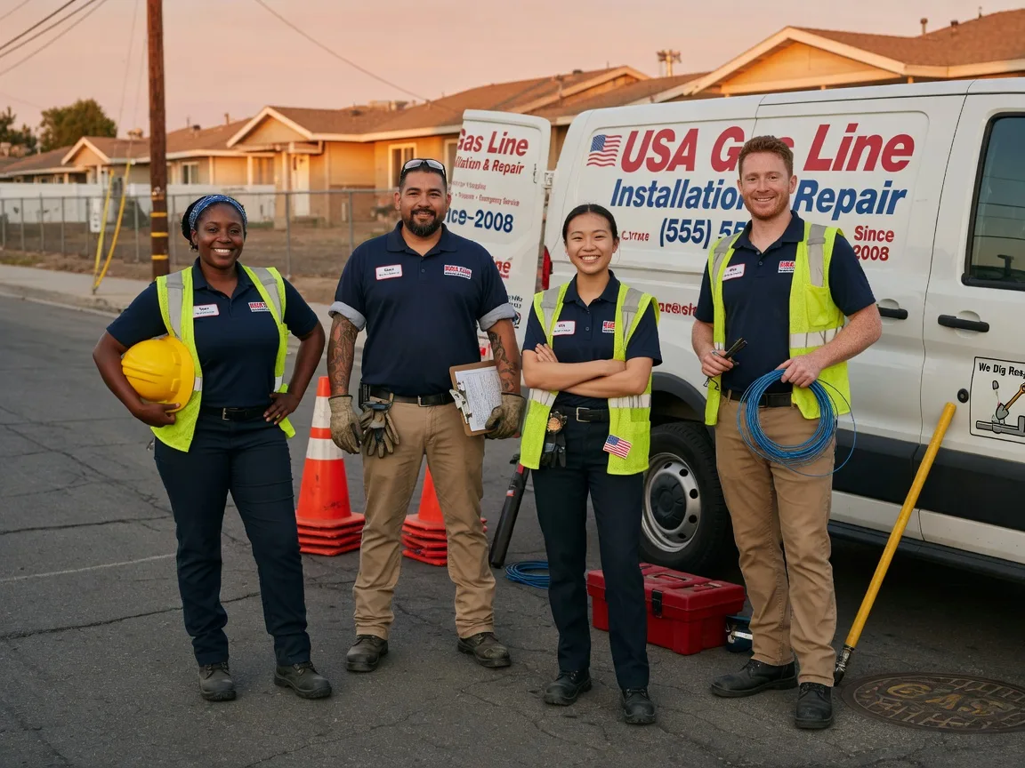 Gas Line Installation company in Sanostee, NM